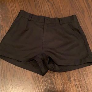 Black dress shorts